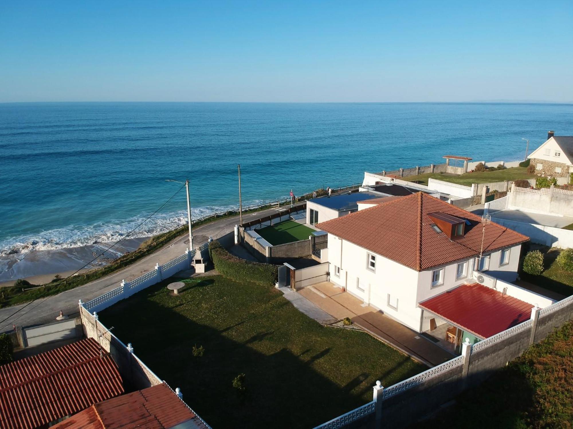 Ag Casa Vilamar En Primera Linea De Playa Razo Razo da Costa エクステリア 写真